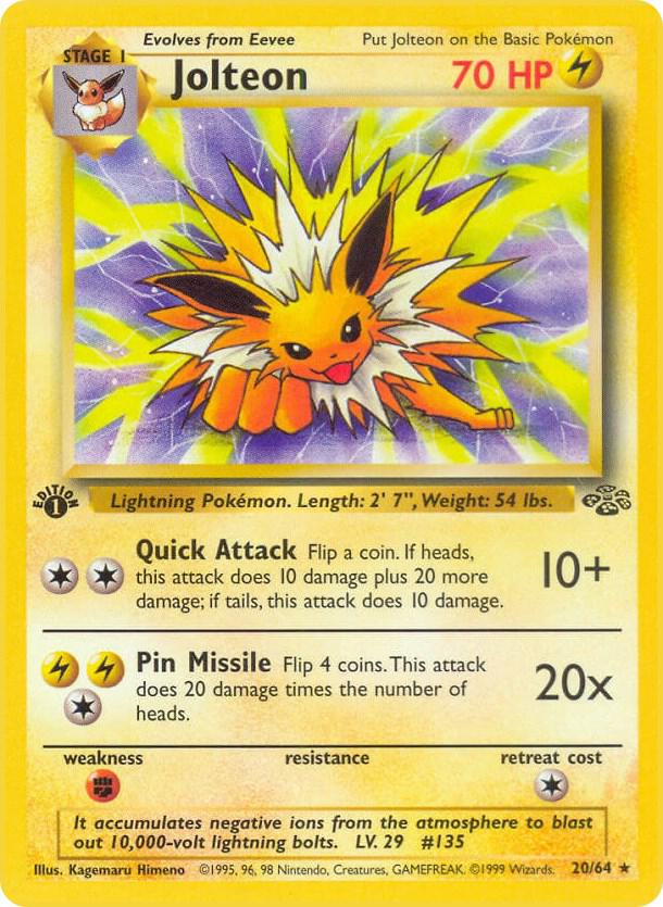 Jolteon (20) - 20/64 - Rare