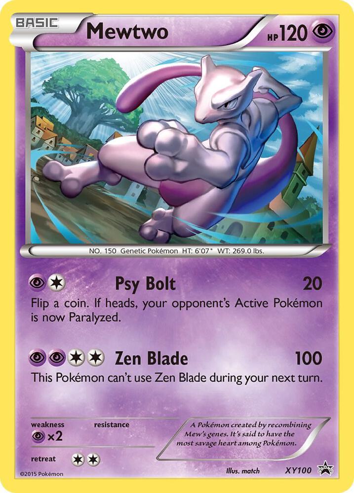 Mewtwo - XY100 - XY100 - Promo