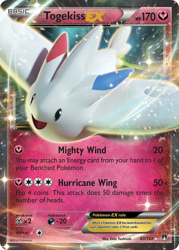 Togekiss EX - 83/122 - Ultra Rare