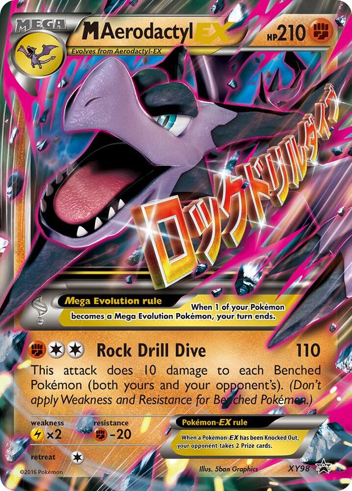 M Aerodactyl EX - XY98 - Promo