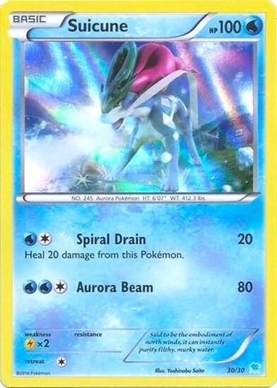 Suicune (30 - Holo) - 30/30 - Common
