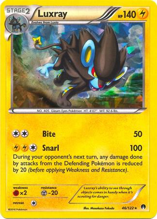Luxray - 046/122 - Holo Rare