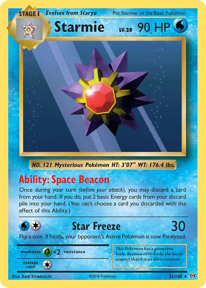 Starmie - 31/108 - Rare