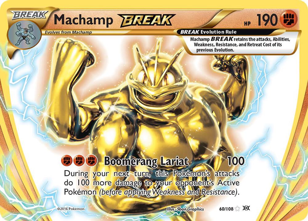 Machamp BREAK - 60/108 - Rare BREAK