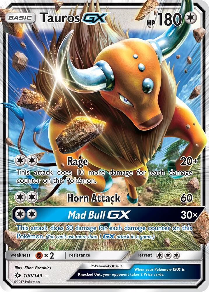 Tauros GX - 100/149 - Ultra Rare