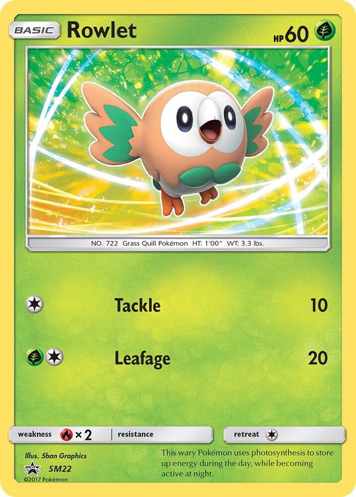 Rowlet - SM22 - SM22 - Promo
