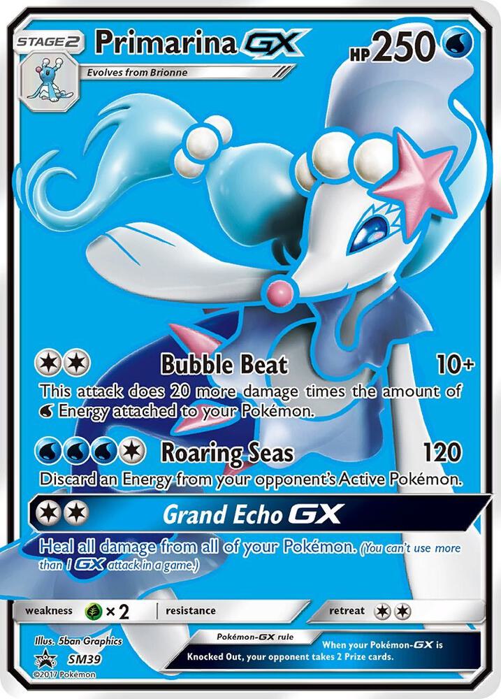 Primarina GX - SM39 - SM39 - Promo