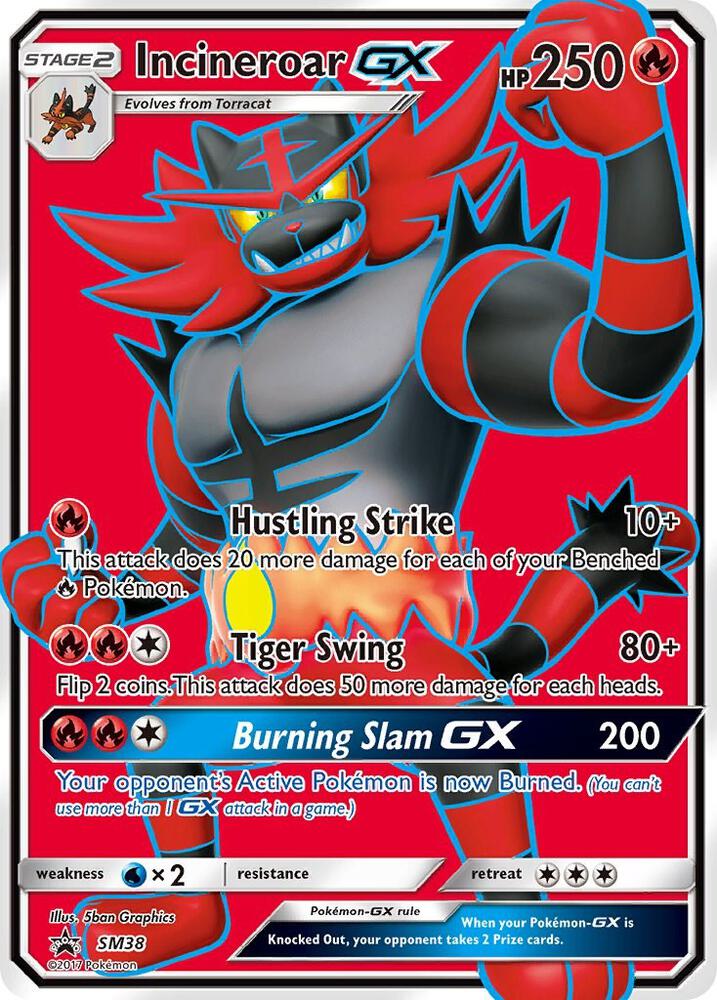 Incineroar GX - SM38 - SM38 - Promo