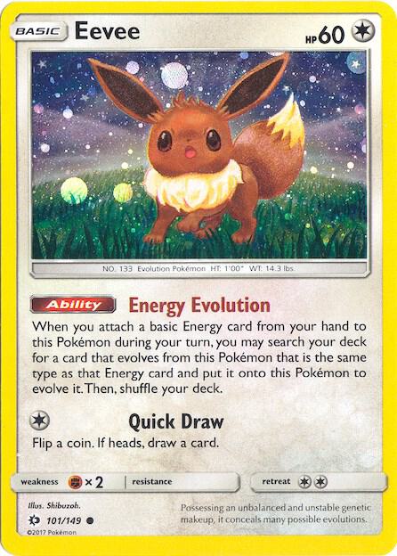 Eevee - 101/149 - Promo (Cosmos Holo)