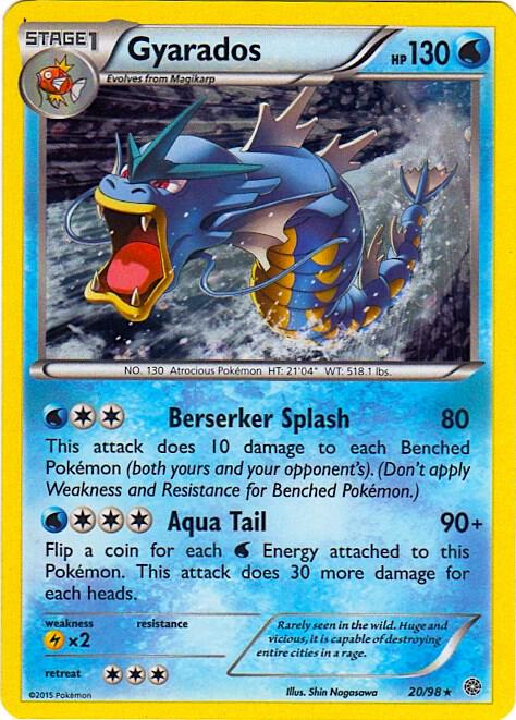 Gyarados - 020/098 - Promo (Cosmos Holo)