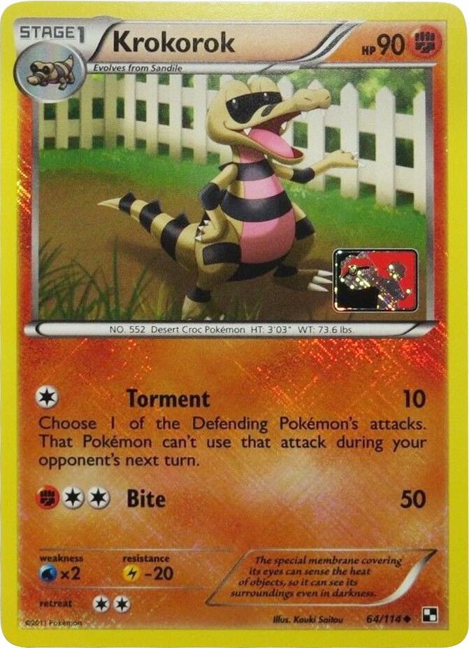 Krokorok - 064/114 - Promo (League Promo)