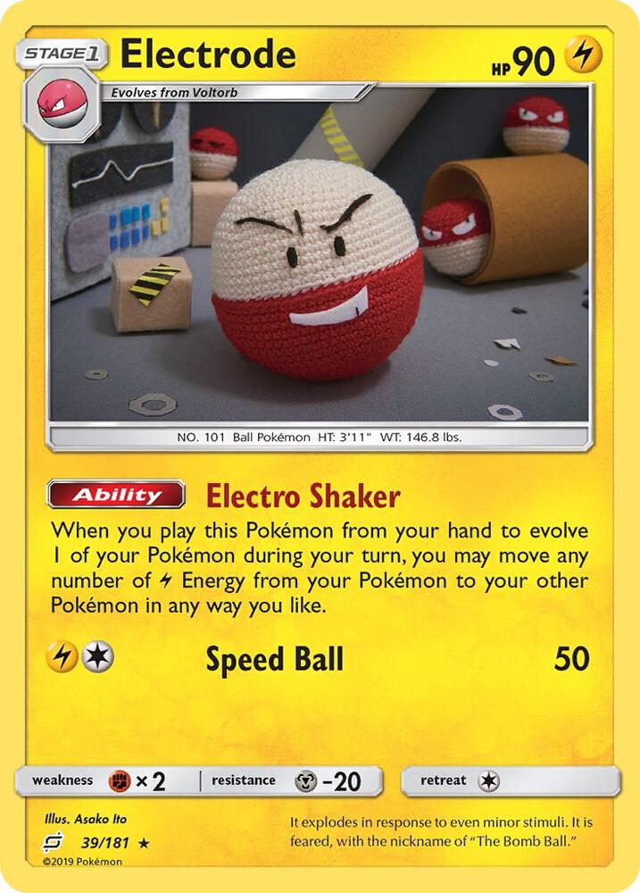 Electrode - 39/181 - Holo Rare