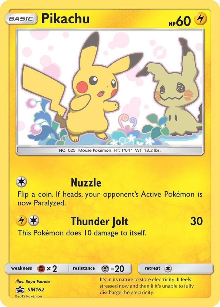 Pikachu - SM162 - SM162 - Promo