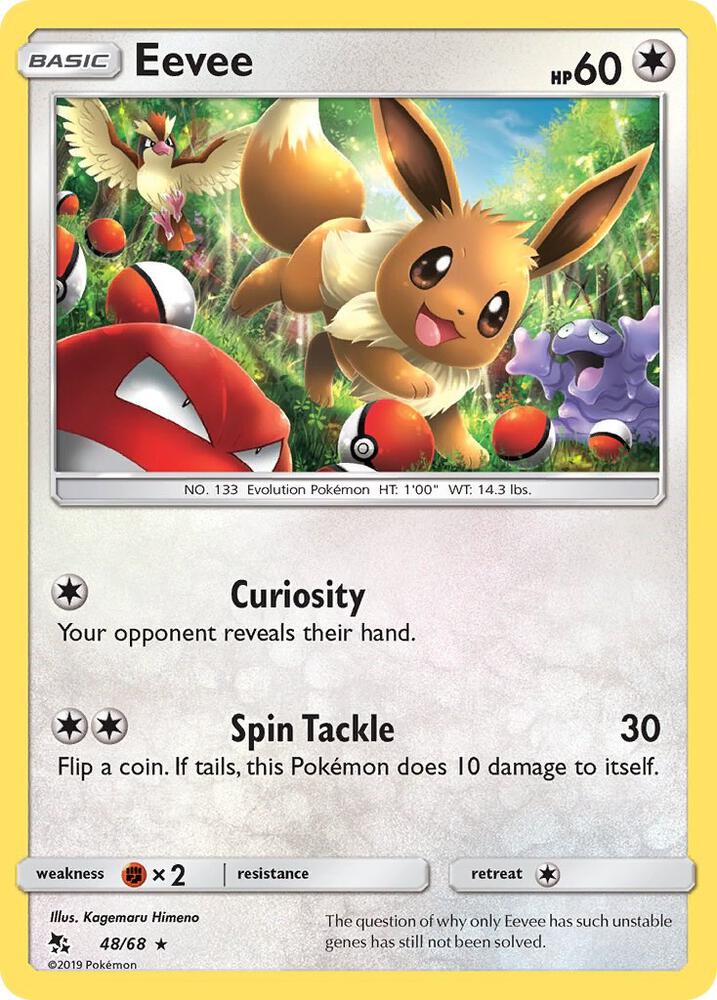 Eevee (48) - 48/68 - Holo Rare