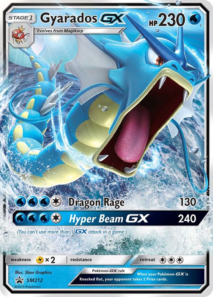 Gyarados GX - SM212 - SM212 - Promo