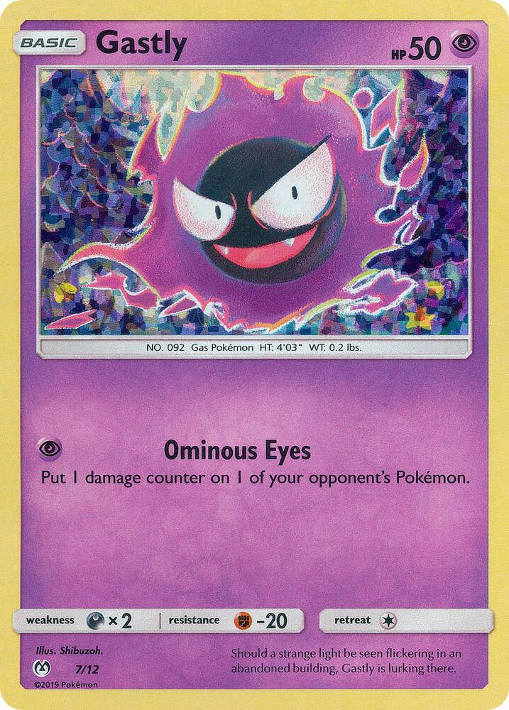 Gastly - 007/012 - Promo