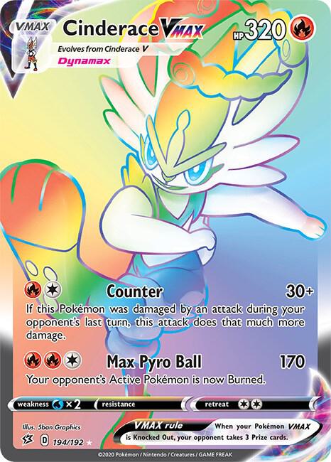 Cinderace VMAX (Secret) - 194/192 - Secret Rare