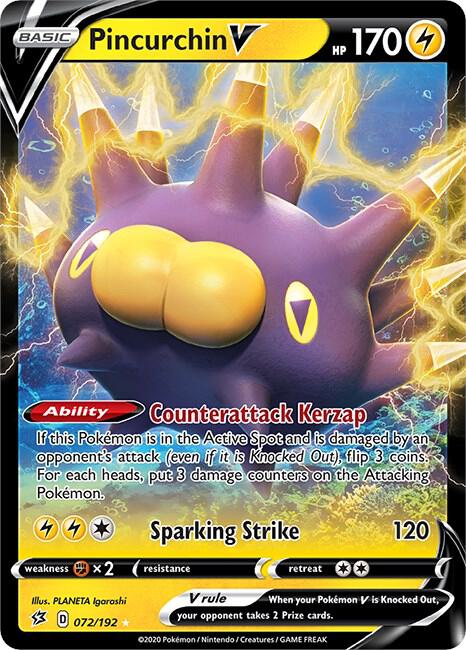 Pincurchin V - 072/192 - Ultra Rare