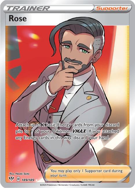 Rose (Full Art) - 189/189 - Ultra Rare