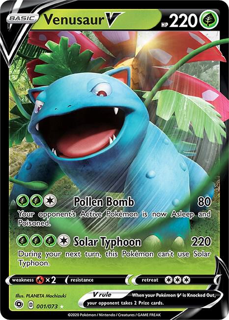 Venusaur V - 01/73 - Ultra Rare