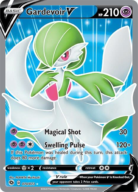 Gardevoir V (Full Art) - 70/73 - Ultra Rare