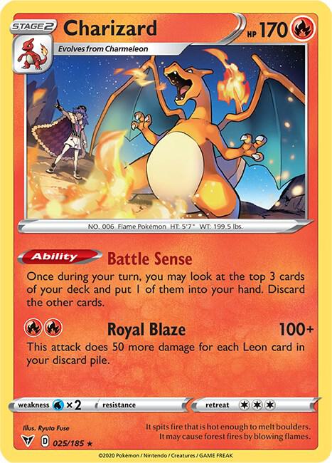 Charizard - 025/185 - Holo Rare