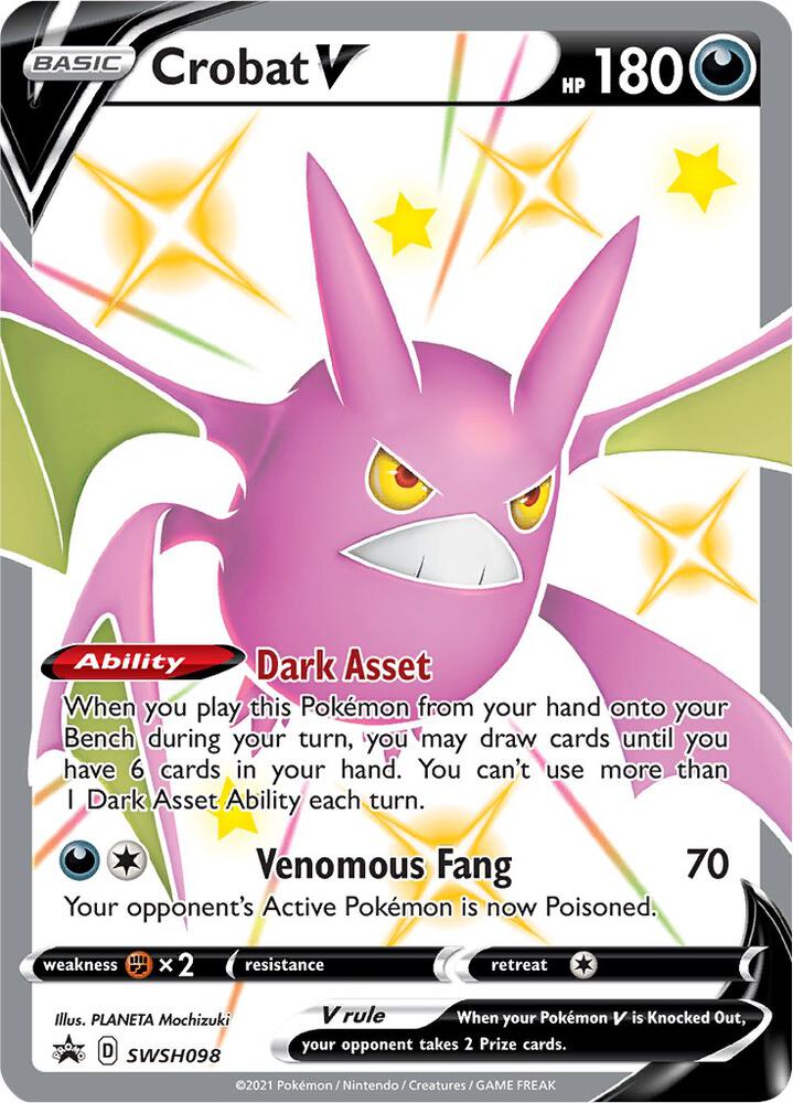 Crobat V - SWSH098 - SWSH098 - Promo