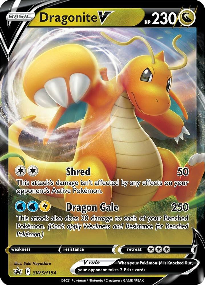 Dragonite V - SWSH154 - SWSH154 - Promo