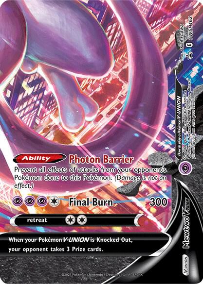 Mewtwo V-UNION - SWSH162 - SWSH162 - Promo