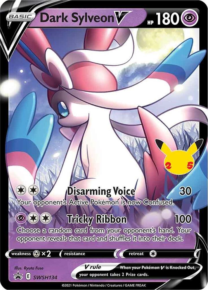 Dark Sylveon V - SWSH134 - SWSH134 - Promo