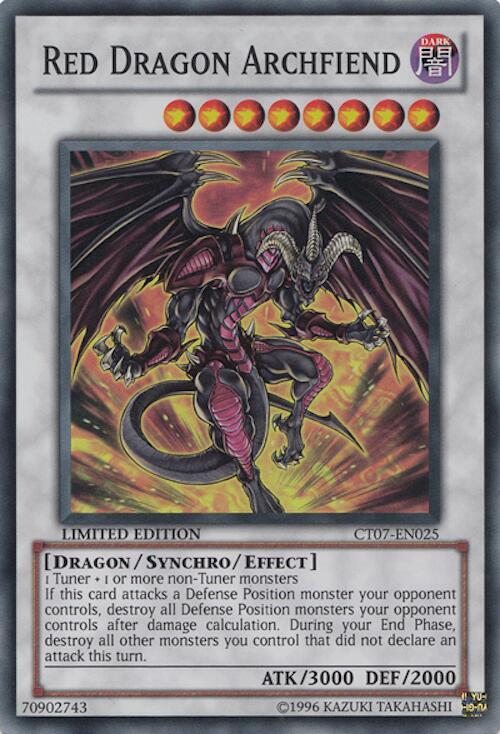Red Dragon Archfiend - CT07-EN025 - Super Rare