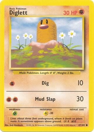 Diglett - 047/102 - Common