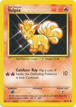 Vulpix - 068/102 - Common