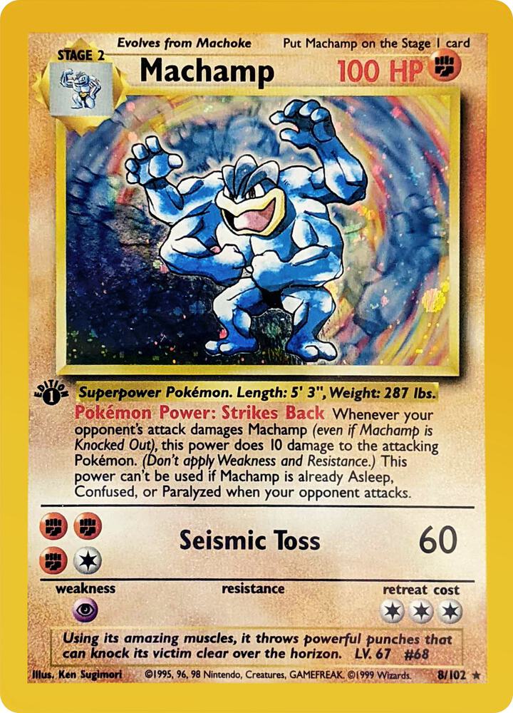 Machamp - 008/102 - Holo Rare