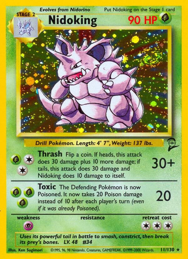 Nidoking - 011/130 - Holo Rare