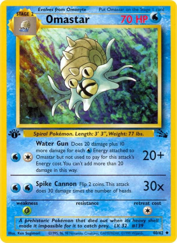 Omastar - 40/62 - Uncommon