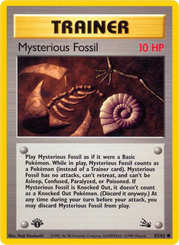 Mysterious Fossil - 62/62 - Common