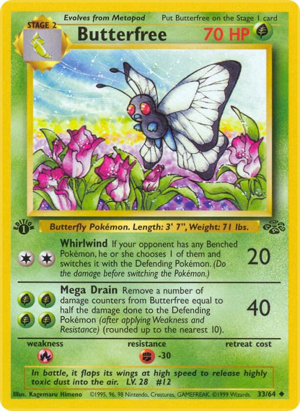 Butterfree - 33/64 - Uncommon