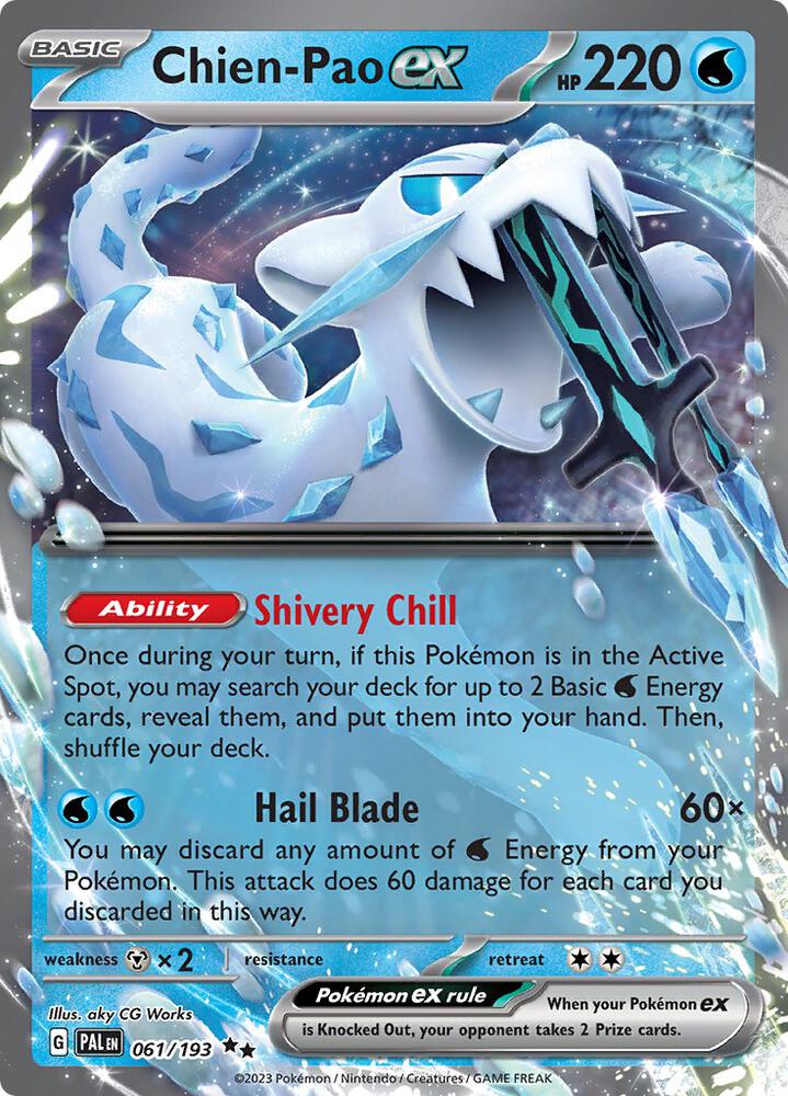 Chien-Pao ex - 061/193 - Double Rare