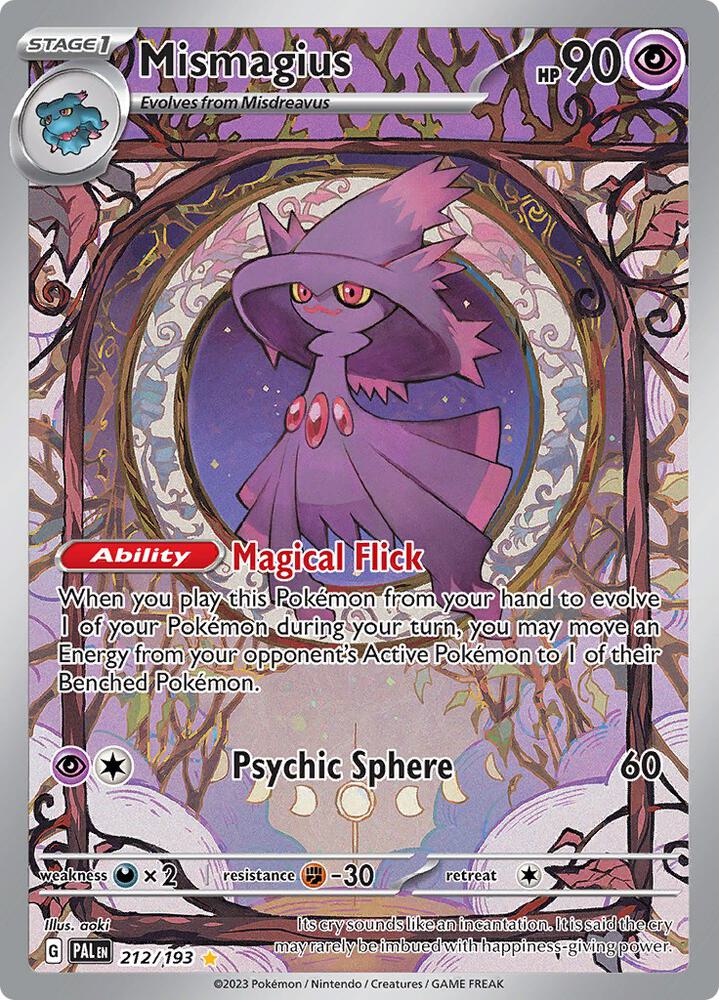 Mismagius - 212/193 - Illustration Rare