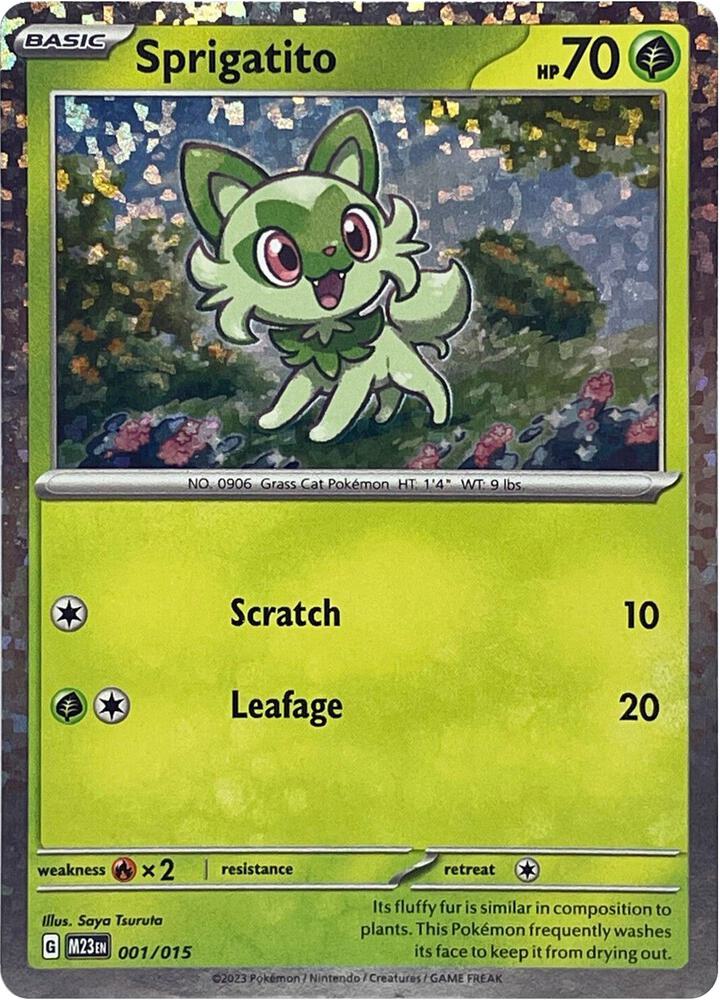 Sprigatito - 001/015 - Promo