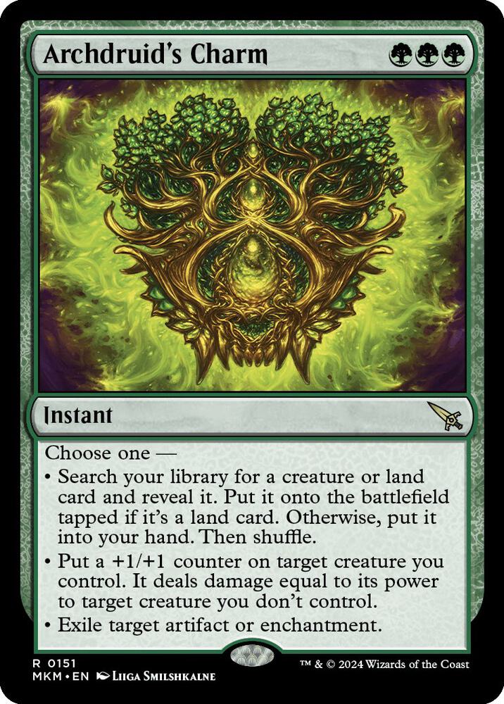 Archdruid's Charm - 151 - Rare