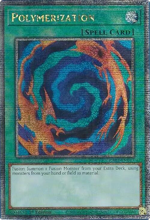 Polymerization (Quarter Century Secret Rare) - RA02-EN047 - Quarter Century Secret Rare