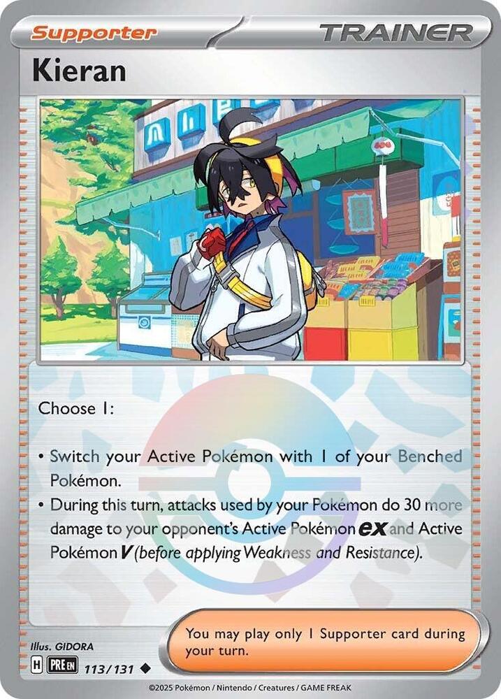 Kieran - 113/131 - Uncommon