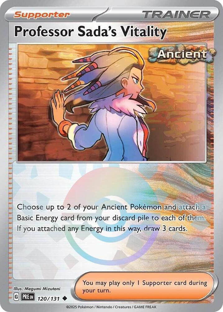 Professor Sada's Vitality (Poke Ball Pattern) - 120/131 - Uncommon