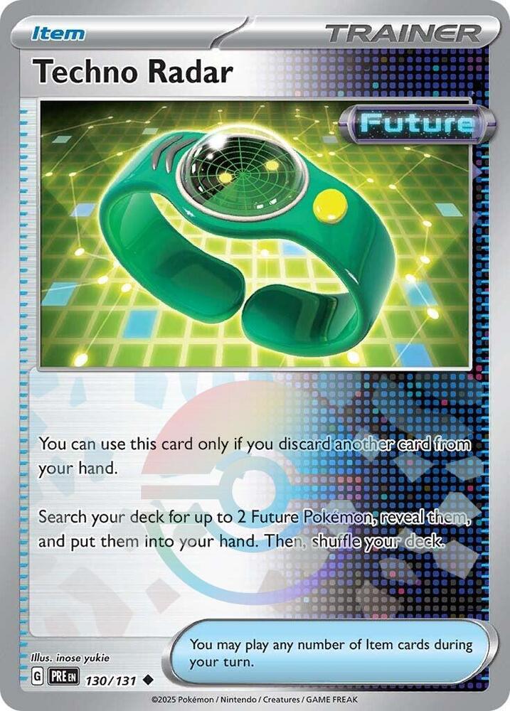 Techno Radar (Poke Ball Pattern) - 130/131 - Uncommon