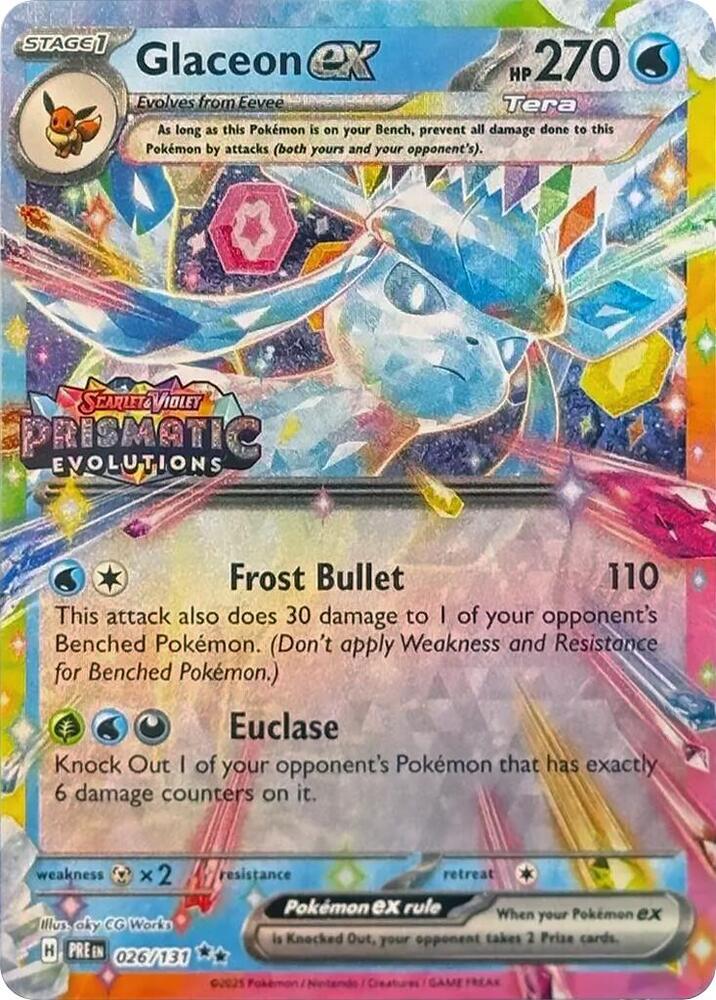 Glaceon ex - 026/131 - Promo
