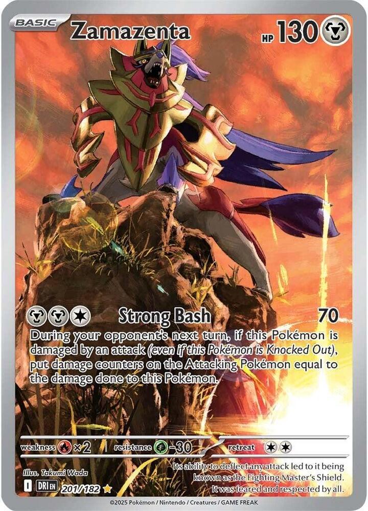 Zamazenta - 201/182 - Illustration Rare