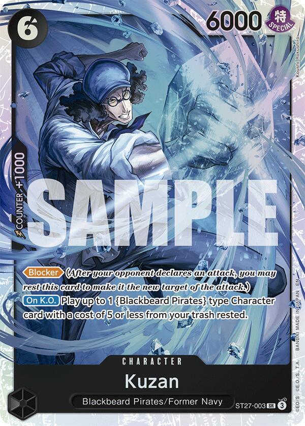 Kuzan - ST27-003 - Super Rare