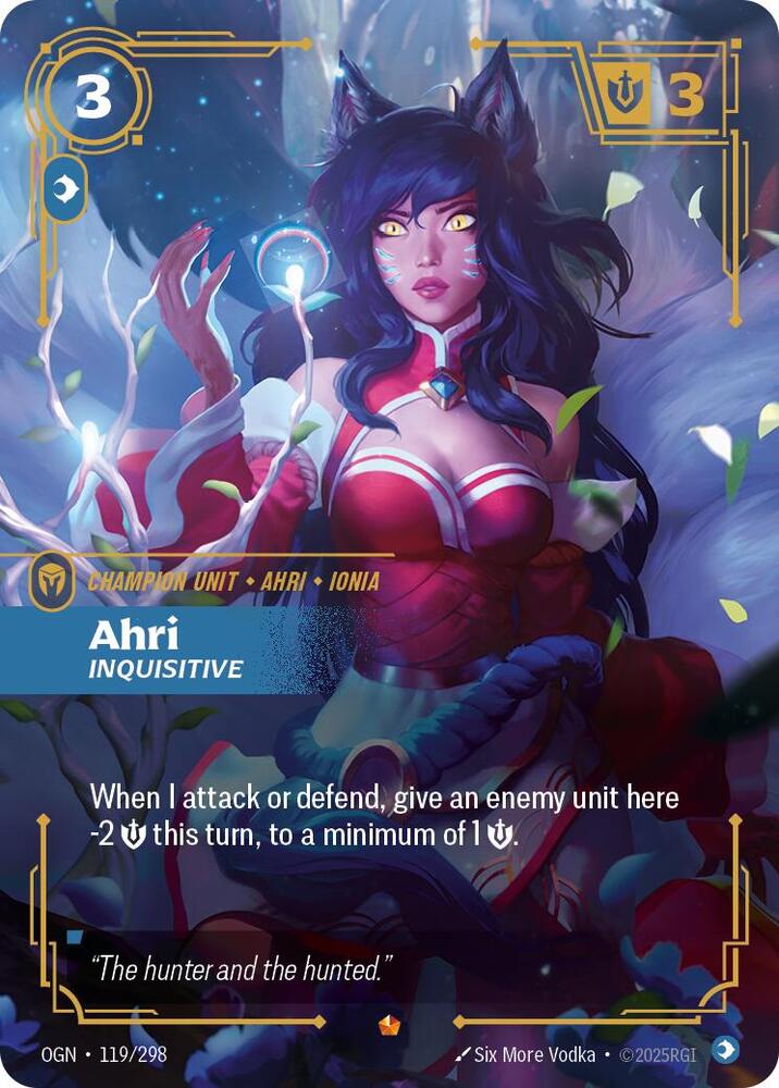 Ahri - Inquisitive - 119/298 - Epic